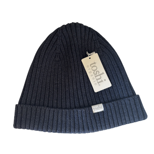 Organic Beanie Medium Blue