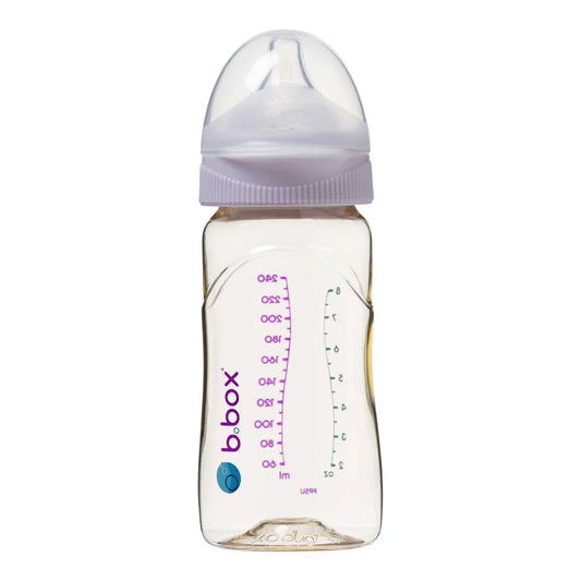 PPSU baby bottle - 240mL peony