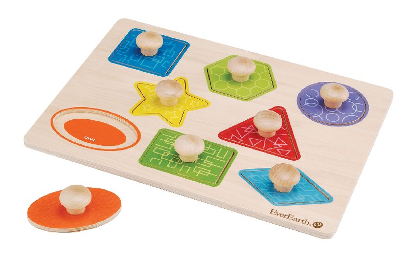 Pull Out Shape Puzzle
