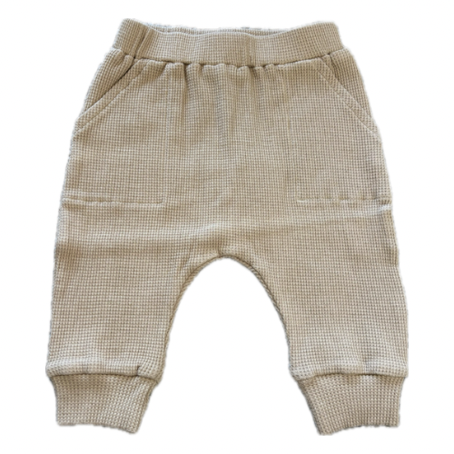 Noah Waffle Track pants Latte