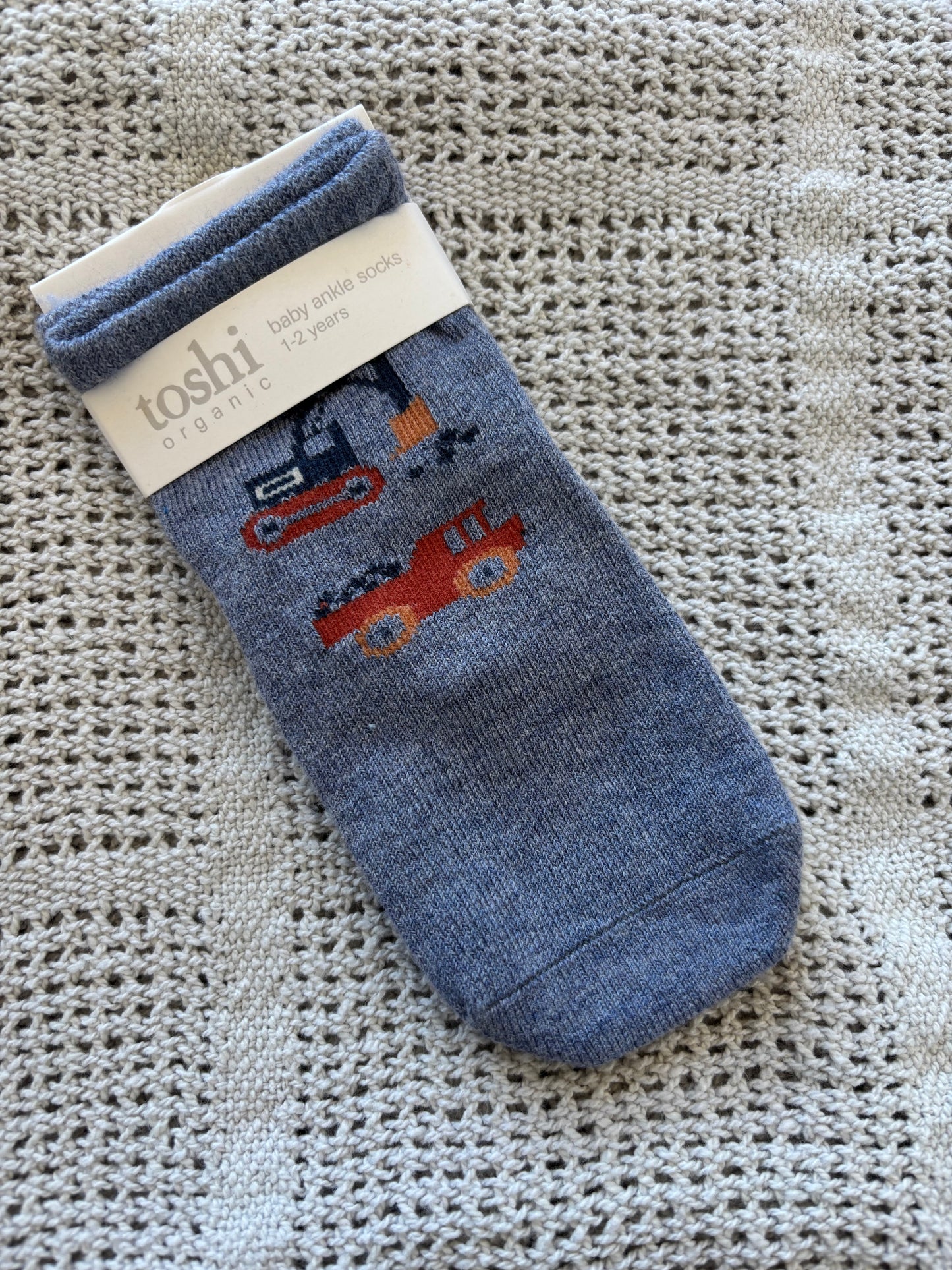 Organic Socks Ankle Jacquard - Big Diggers