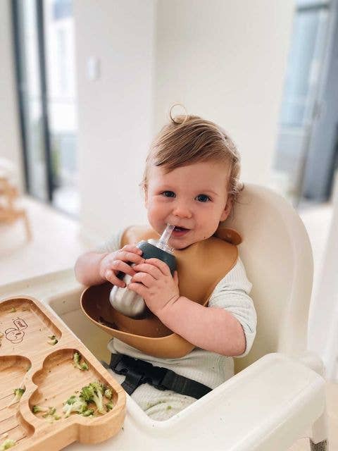 Toddler Straw Cup: Mint