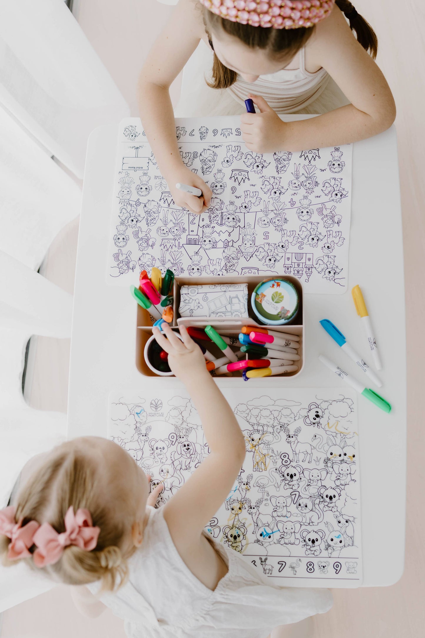 Reusable Colouring Mat Cars and Truck Seek &Spot A3 Silicone