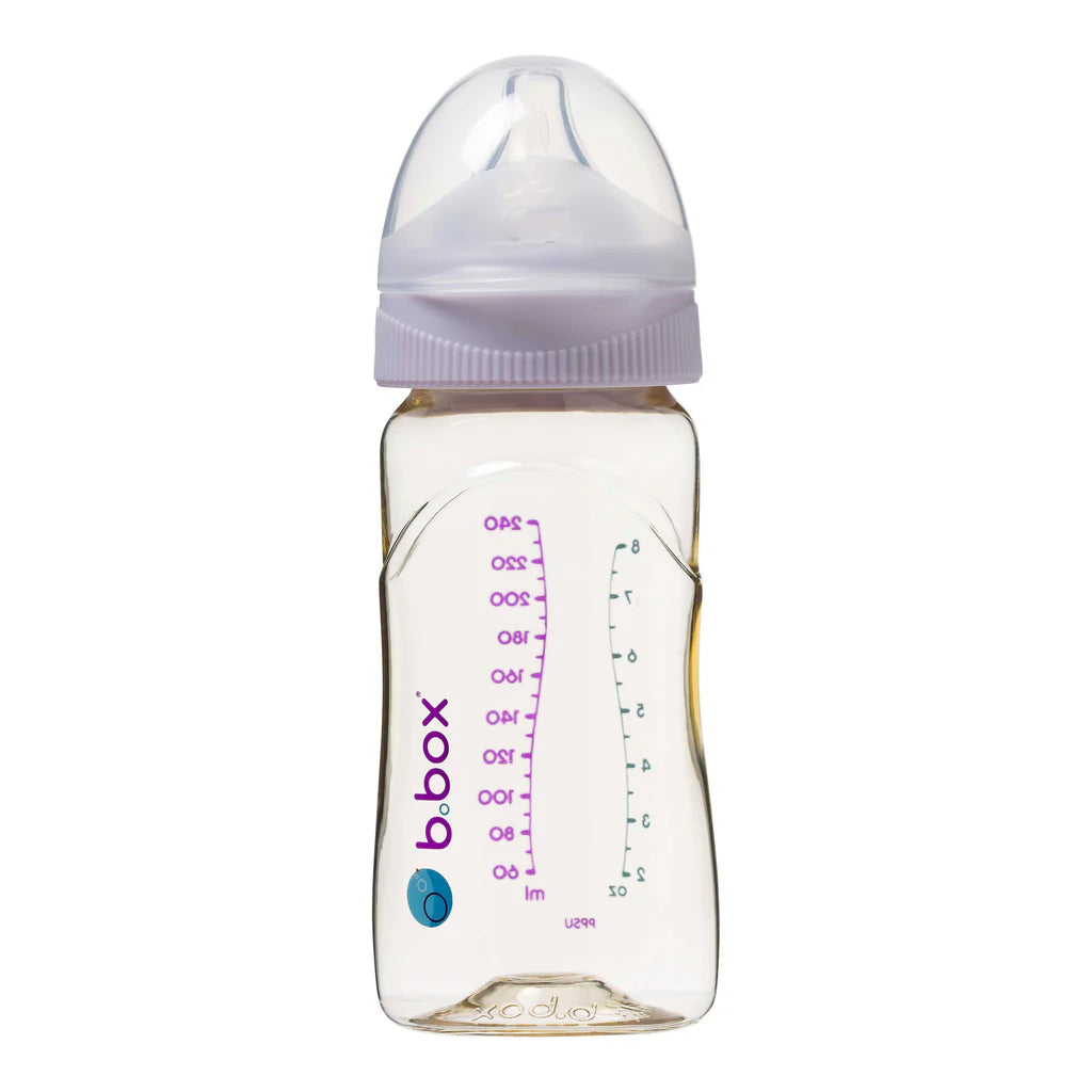 PPSU baby bottle - 240mL peony