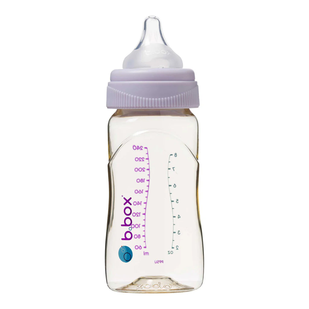 PPSU baby bottle - 240mL peony