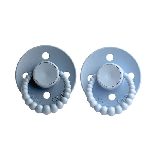CMC 'Bubble' Dummies Stormy + Baby Blue: Size 3