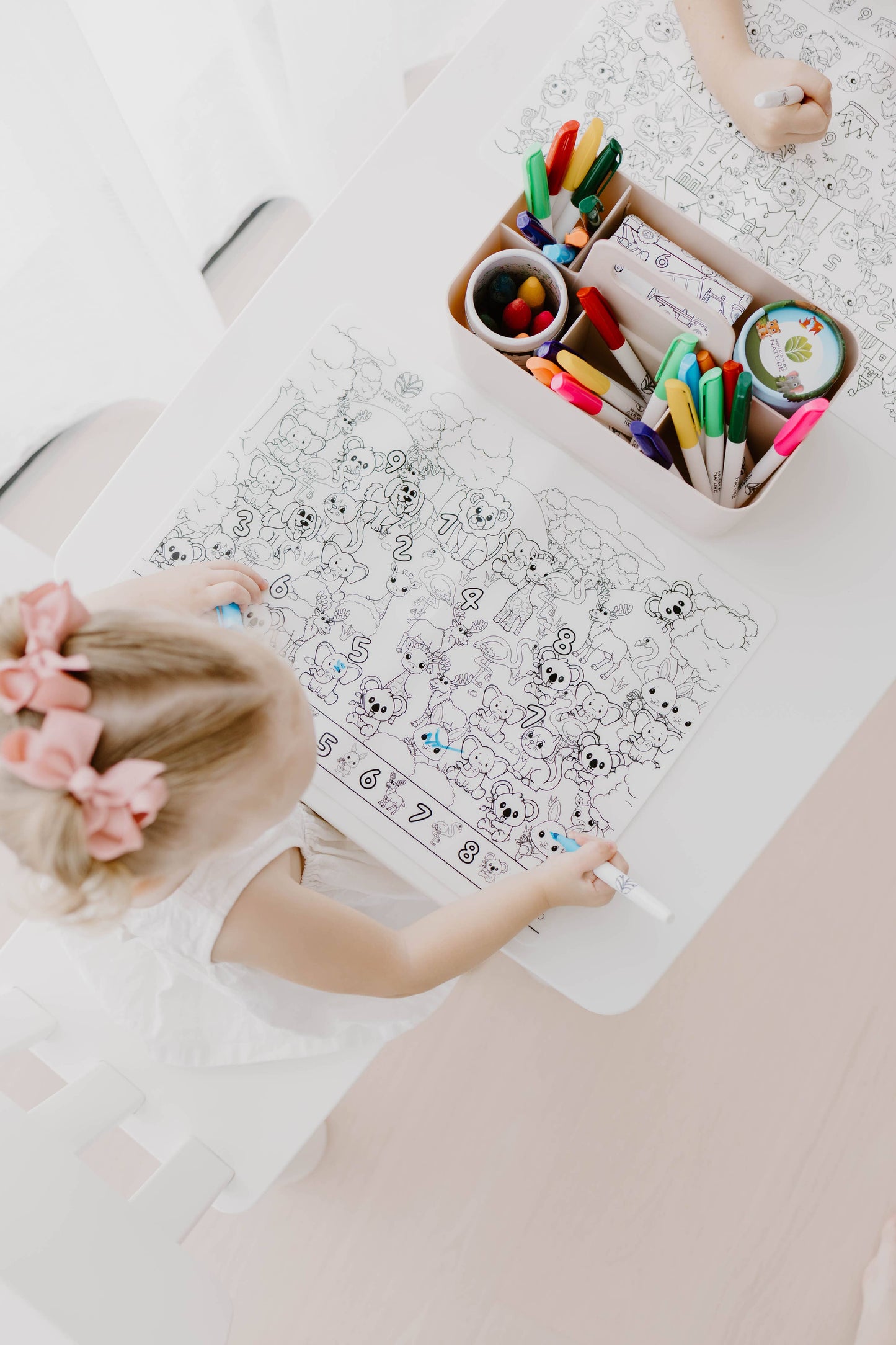 Reusable Colouring Mat | Princess Seek & Spot A3 Silicone
