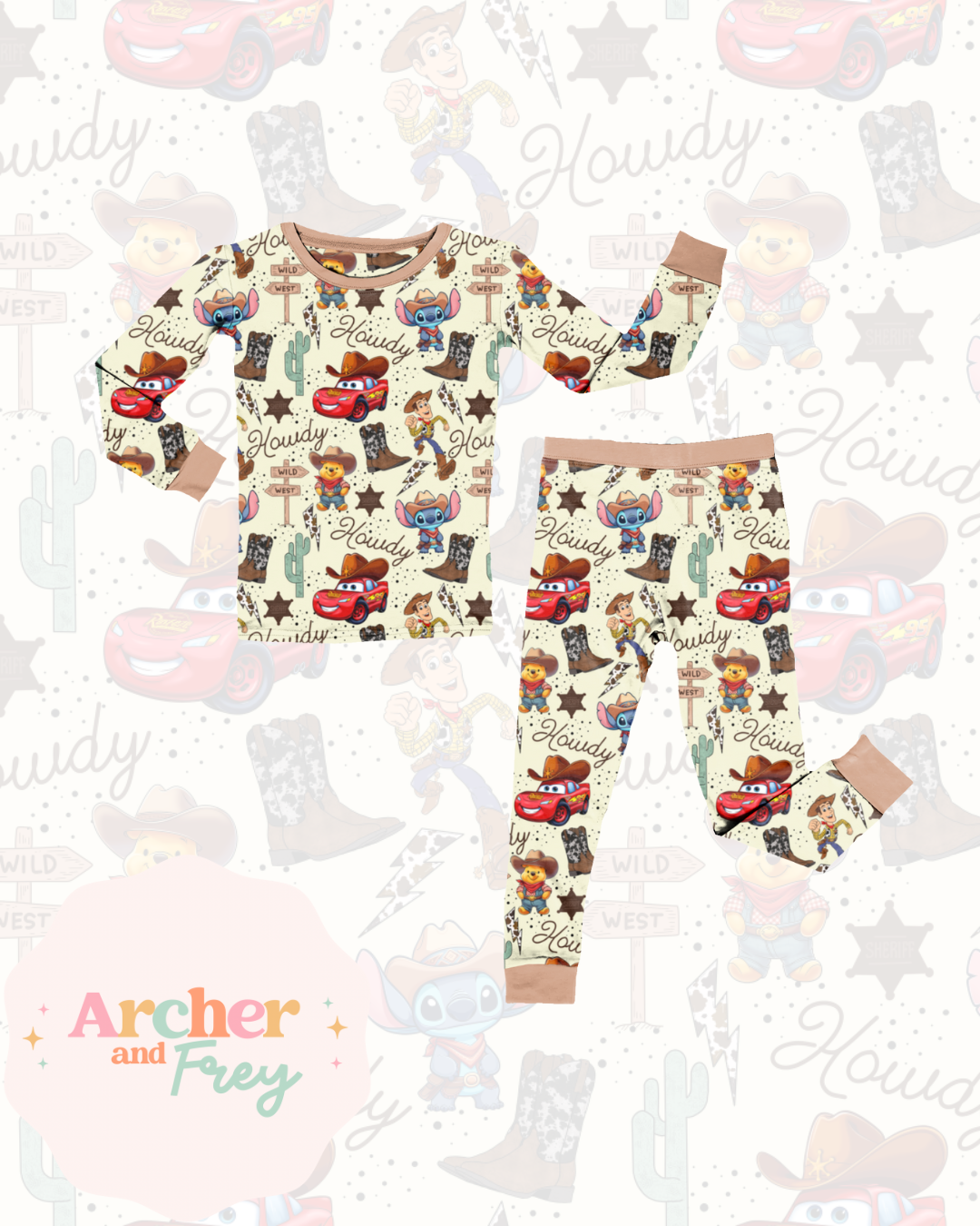 Howdy Bamboo Pjs