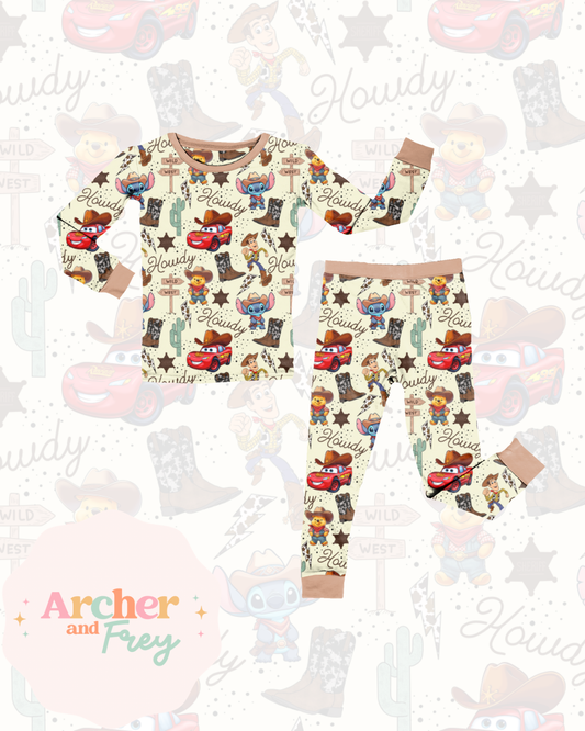 Howdy Bamboo Pjs