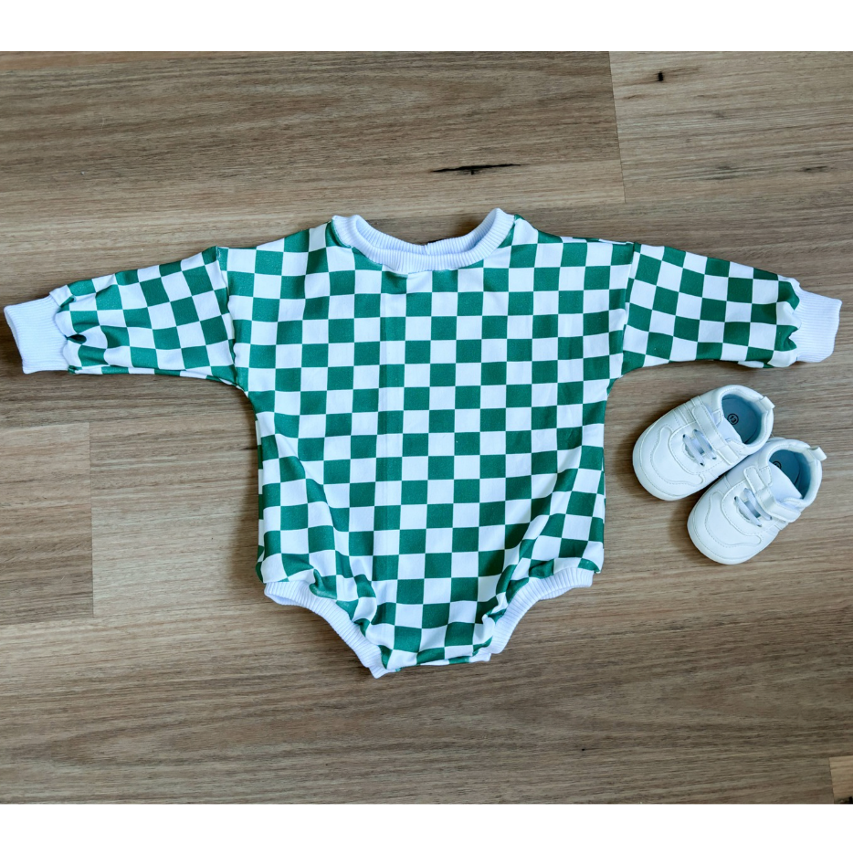 Slouchy Long Sleeve Romper