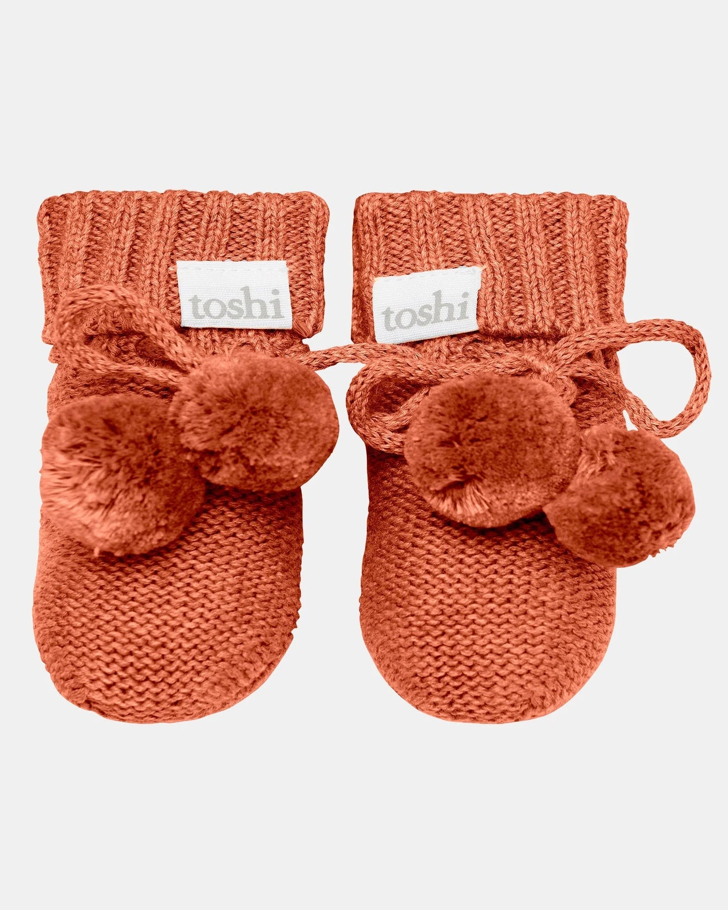 Organic Booties Marley Saffron
