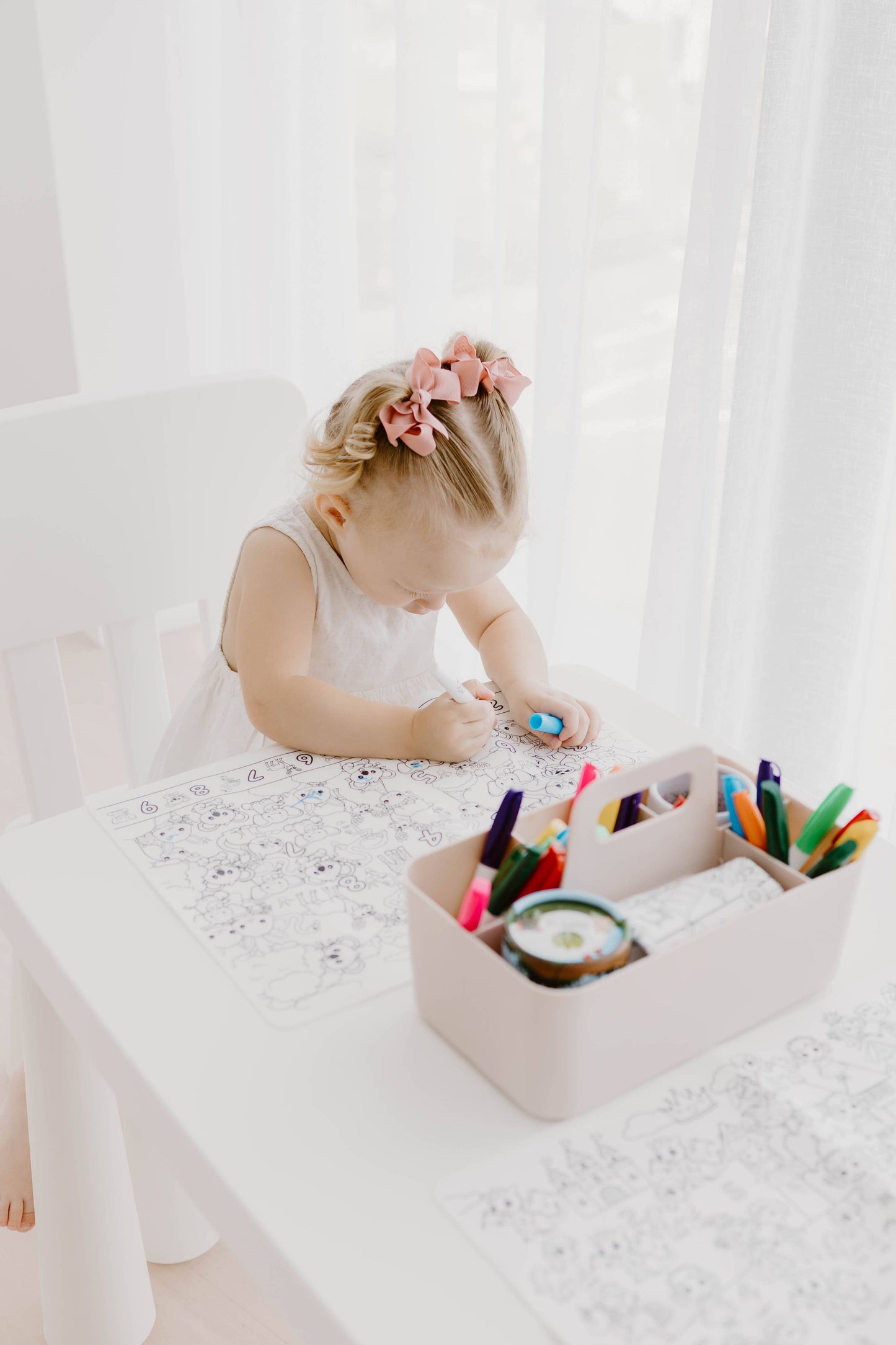 Reusable Colouring Mat | Princess Seek & Spot A3 Silicone