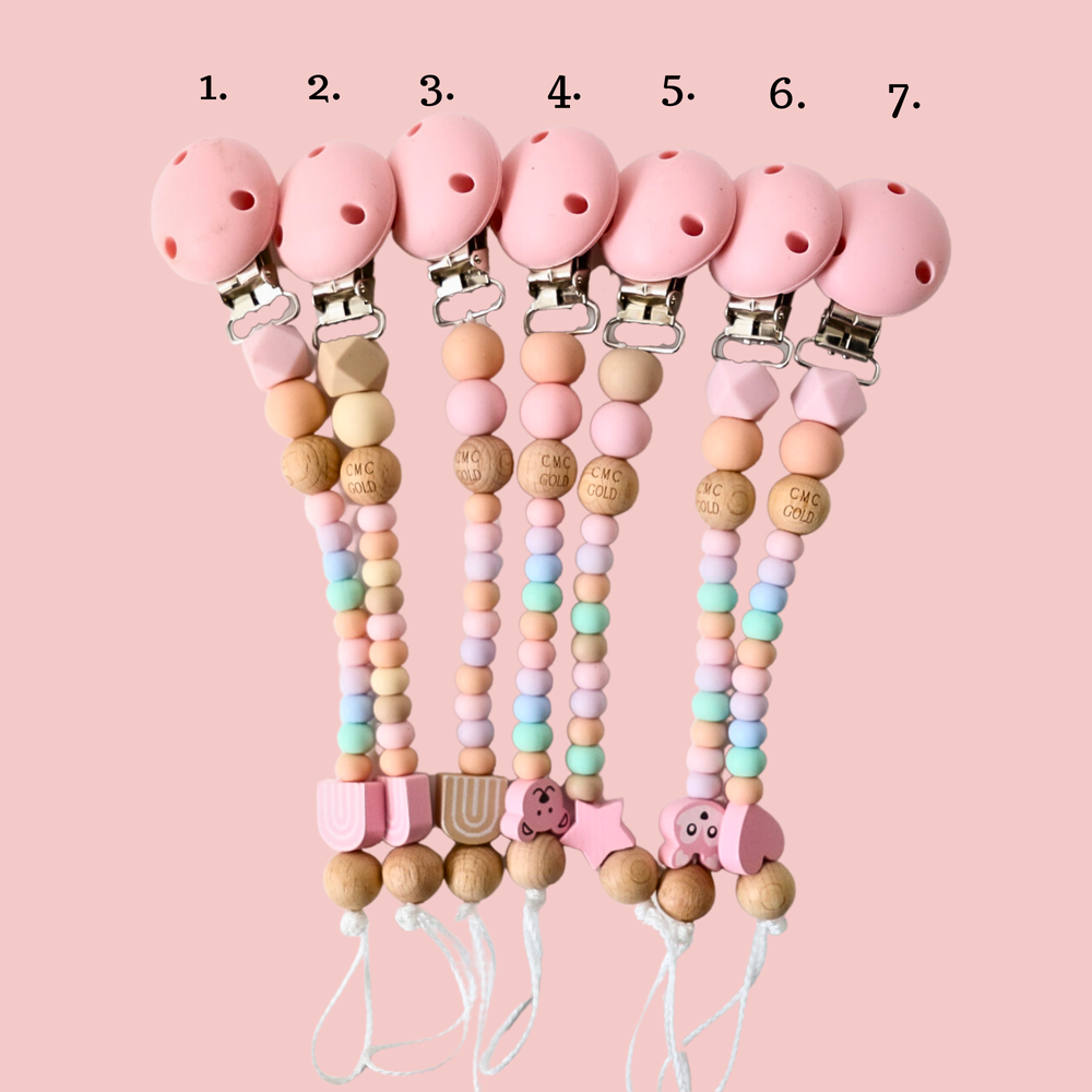 Candy Shop Dummy Clips Pre Designed Styles: Baby Blue Clip - Design 1
