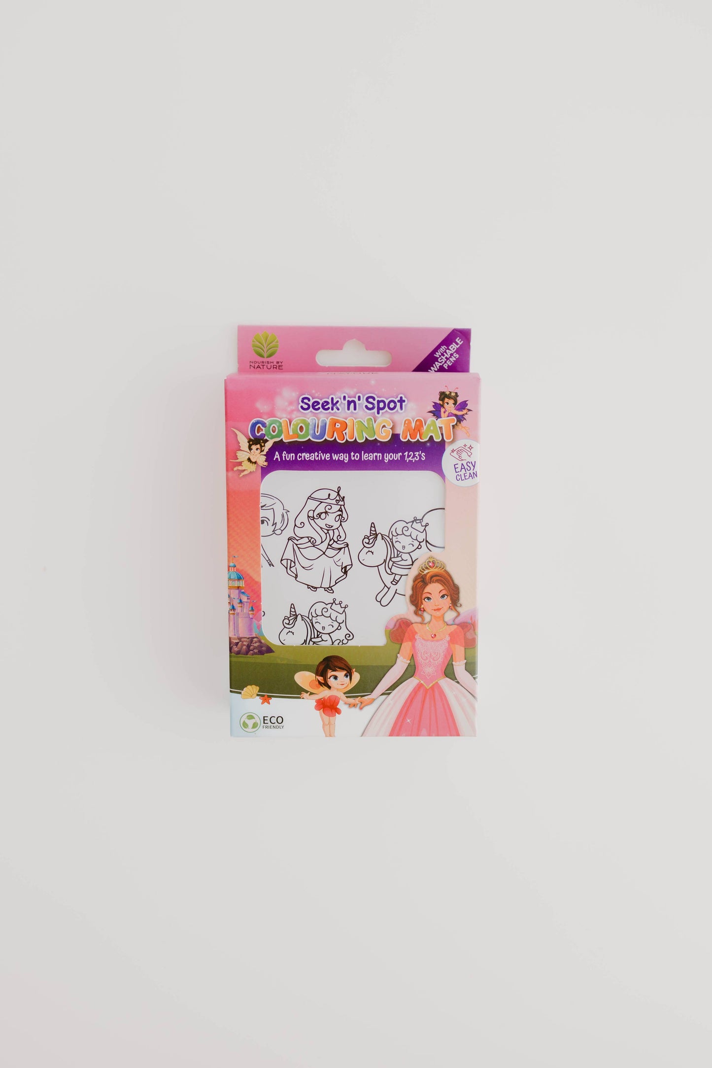Reusable Colouring Mat | Princess Seek & Spot A3 Silicone