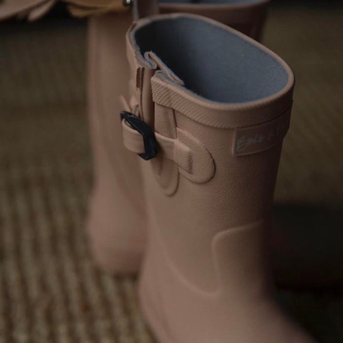 Beige Kids Gumboots